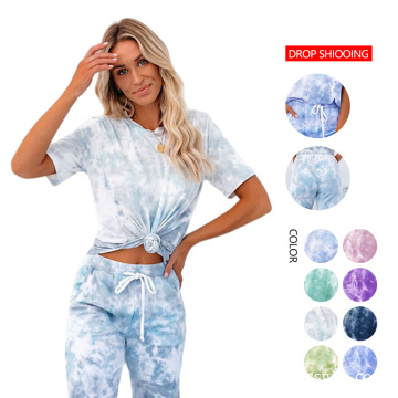 Tie Dye Oversized Long Sleeve Tracksuit